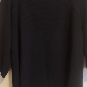 Elementz Black Crew Neck Sweater